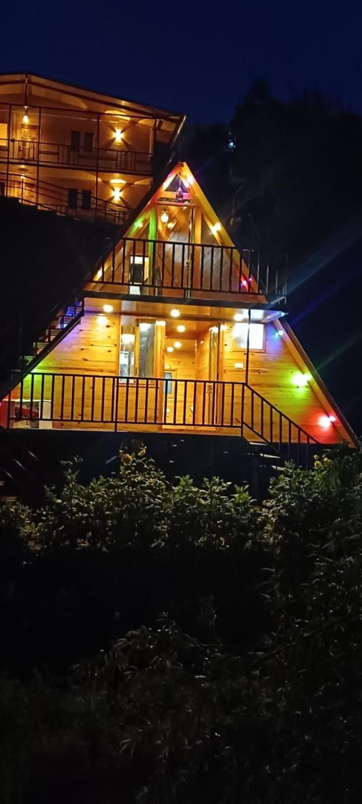 Villa Magica Mount A Frame Wood House Kodaikanal