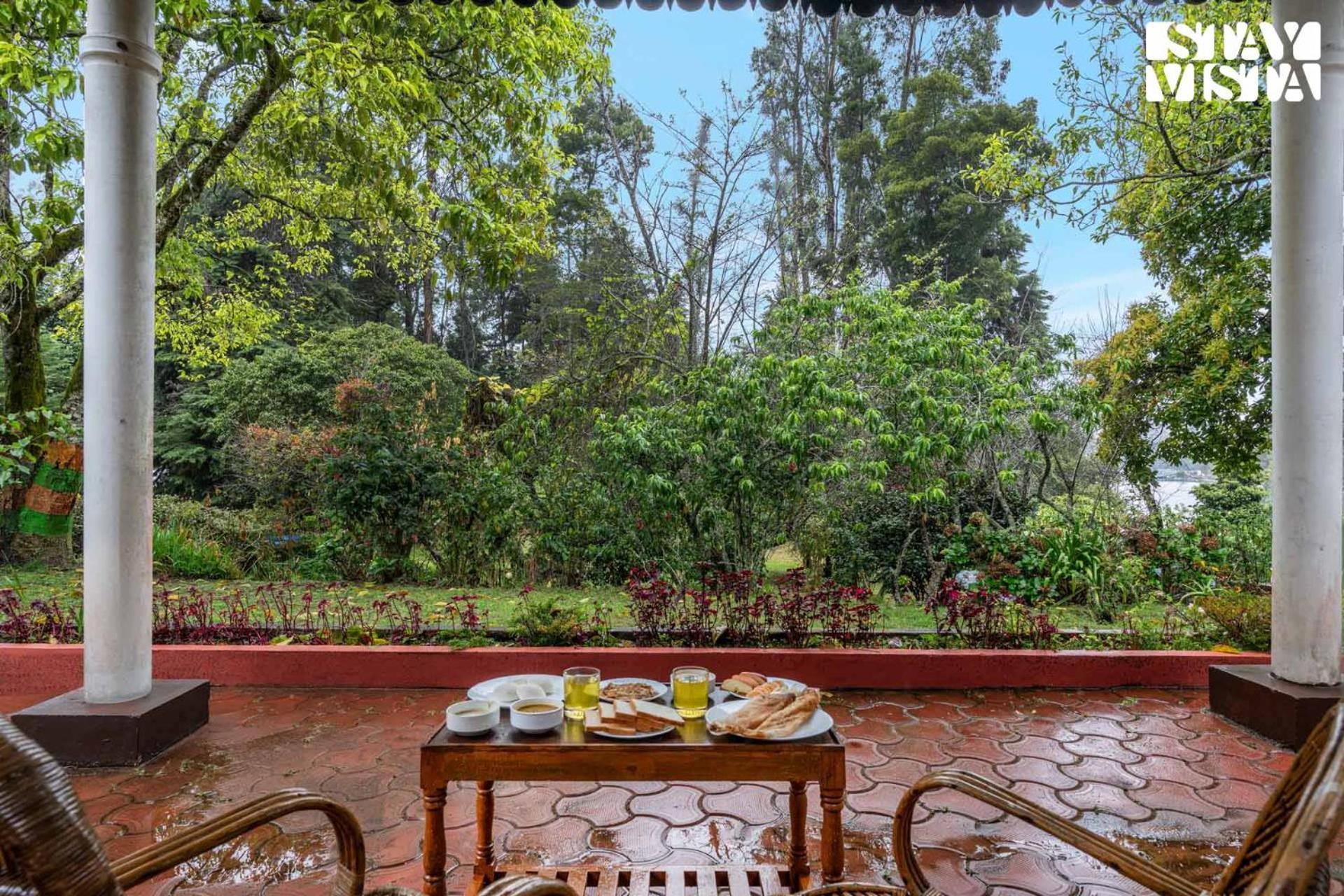 Stayvista At Serenity Of Sunny Side With Tv, Lawn, View Villa