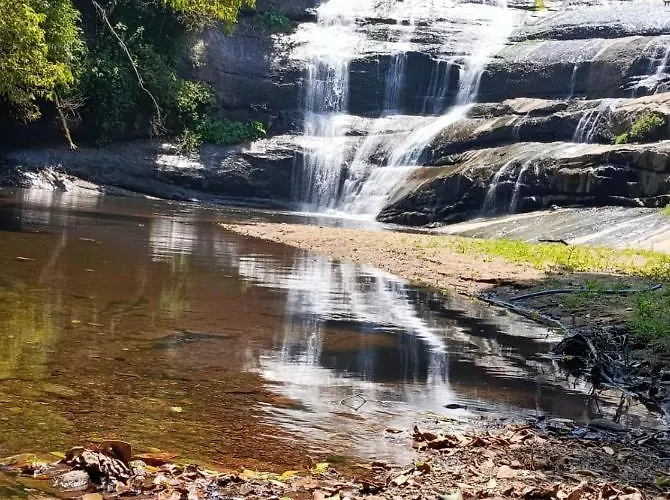 Wonderland Falls And Farm House
